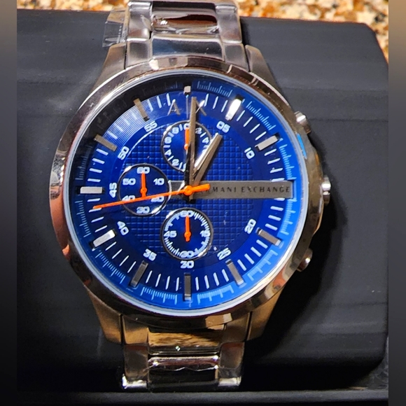 Armani Exchange Chronograph Stainless Steel Watch - Picture 2 of 9